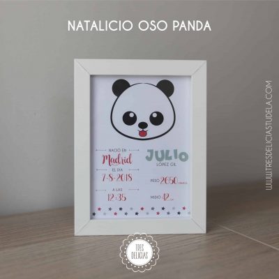 NATALICIO OSO PANDA
